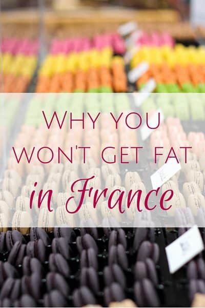 Why you won't get fat in france