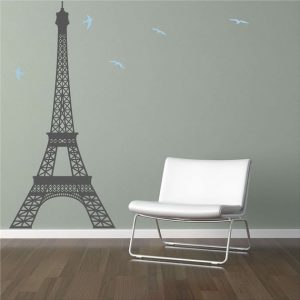 Eiffel Tower Wall Decal