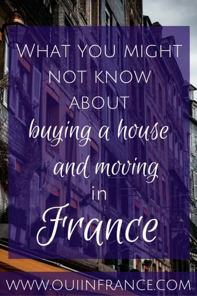 What you might not know about buying a house and moving in France