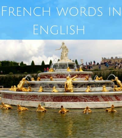 French words in English