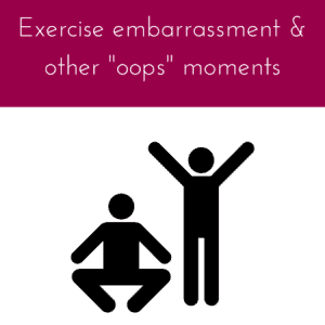 exercise embarrassment