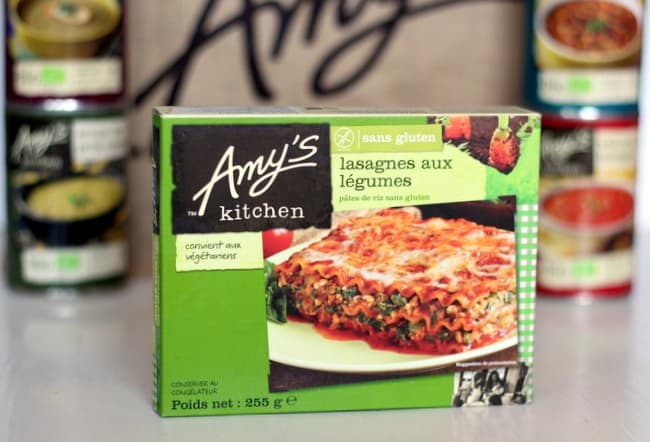 amy's kitchen vegetable lasagna