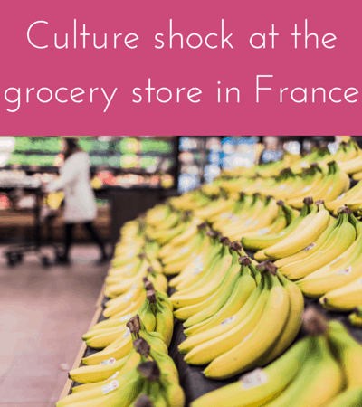 Culture shock at the grocery store in