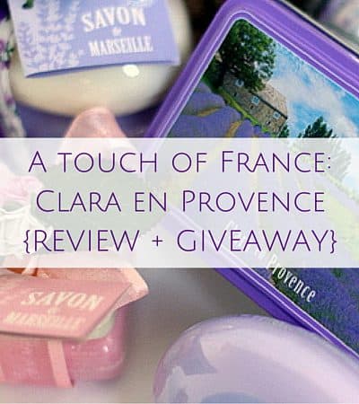 Clara en Provence{REVIEW + GIVEAWAY}