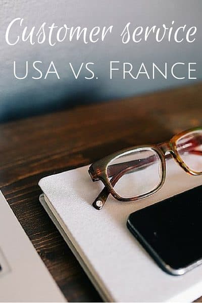 Customer service in france vs usa