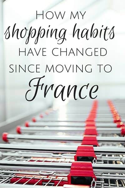 move to france shopping habits