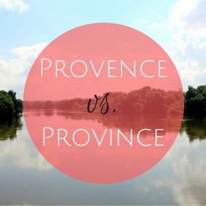difference between provence and province