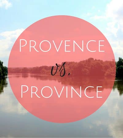 difference between provence and province