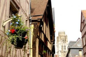 rouen normandy charming streets