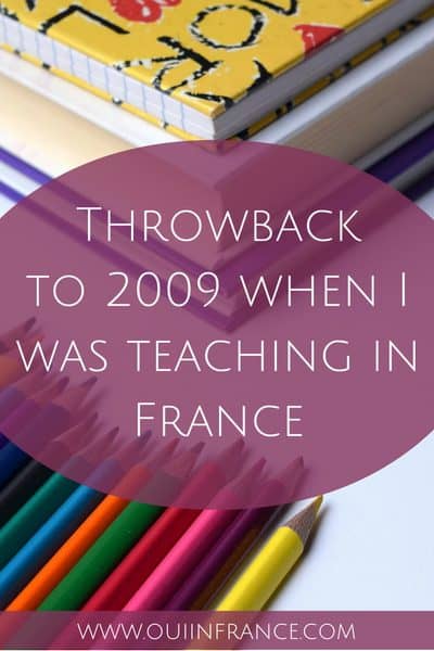 teaching in france