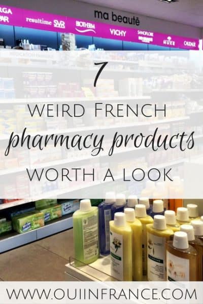 weird french pharmacy products