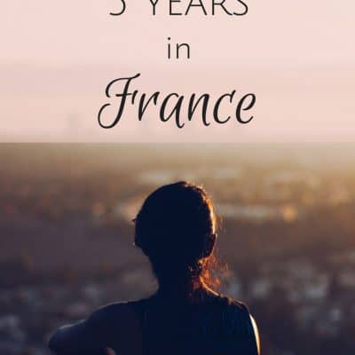 Reflecting on 5 years in France