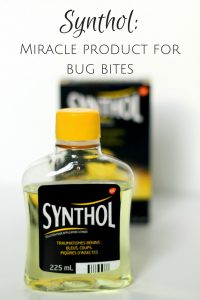 synthol french pharmacy product for bug bites