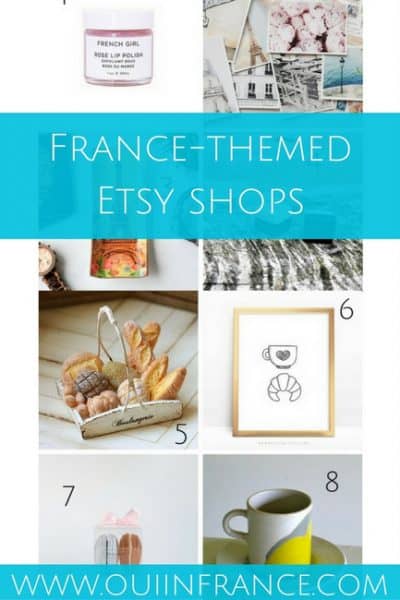 france themed etsy shops