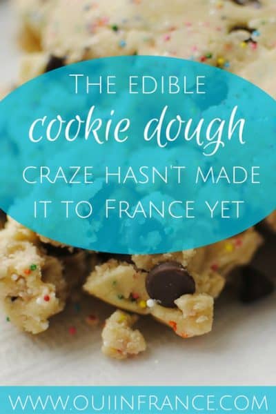 edible cookie dough in france