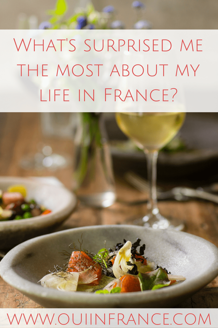 what's surprised me about living in france