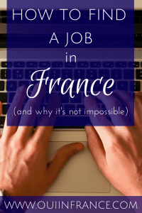 how to find a job in france