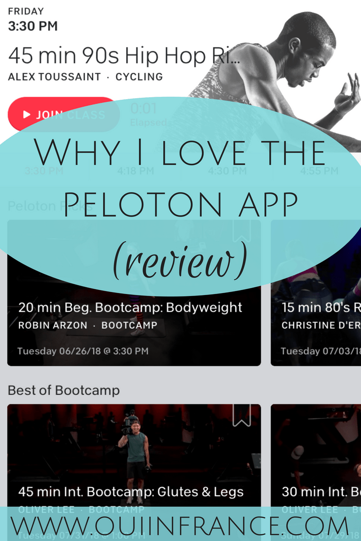 Why I love the peloton app