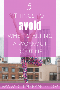 beginner exercise tips