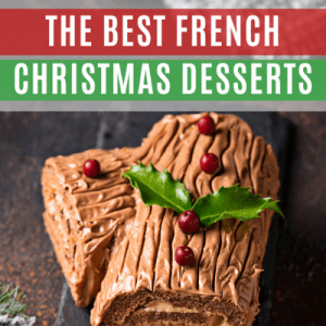 French Christmas desserts recipes