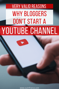 why bloggers don't all have youtube channel