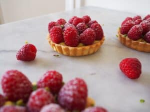 french pastry fruit tart raspberry