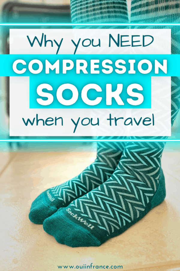 Why you should wear compression socks on long flights