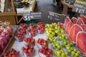 seasonal produce france supermarket