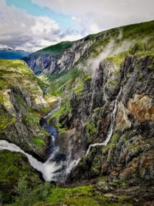 Voringsfossen waterfall norway