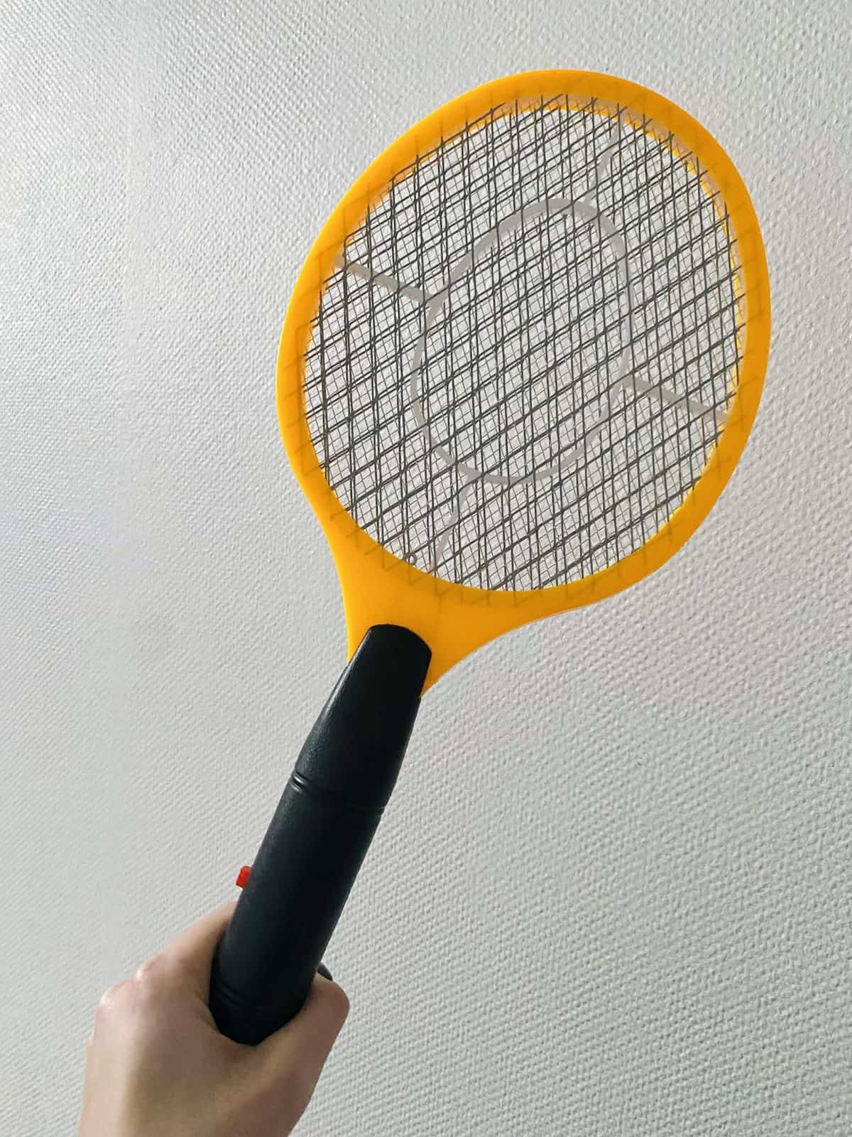 electric bug racquet
